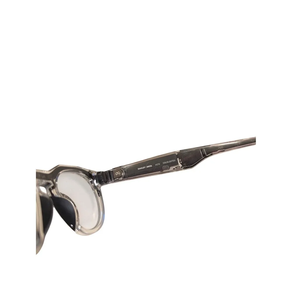 Oakley Meta HSTN Smart Glasses Transparent Grey For Parts Only Repair